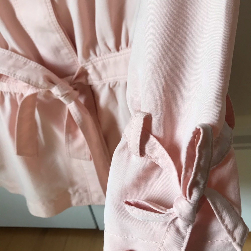NWT Banana Republic Light Pink Jacket Size XS Petite - Picture 6 of 9
